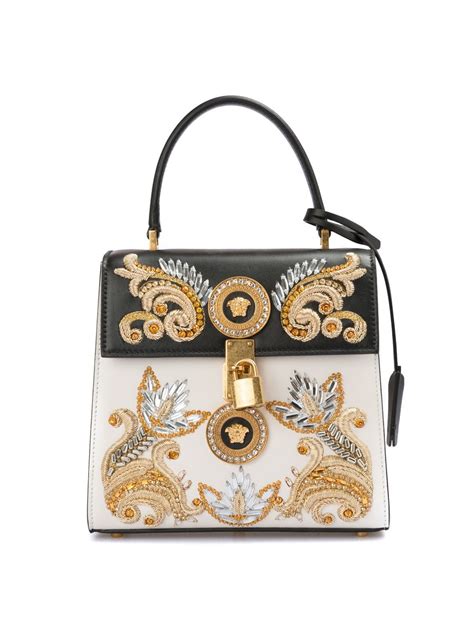 versace bags embroedery